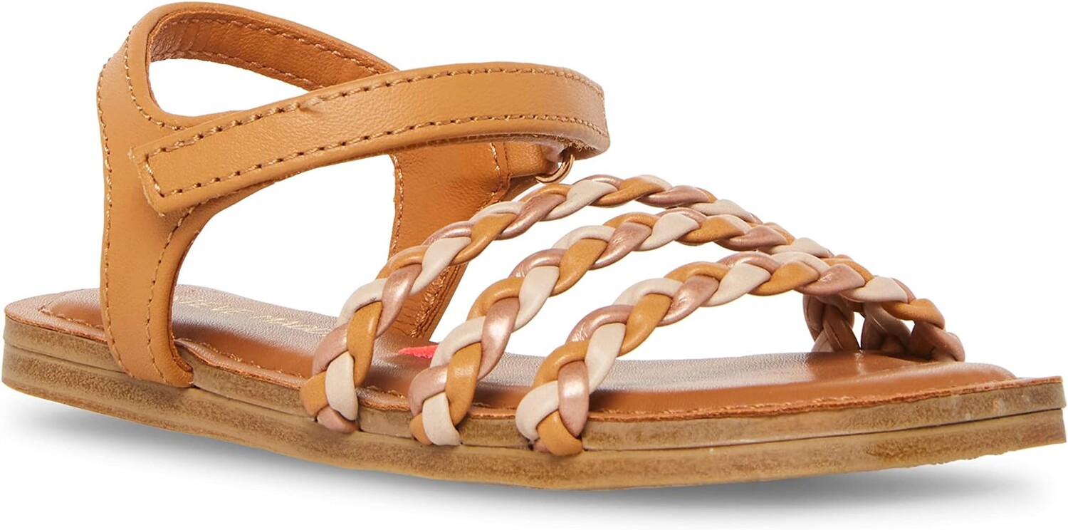 

Сандалии на плоской подошве Georjia Steve Madden, цвет Cognac Multi