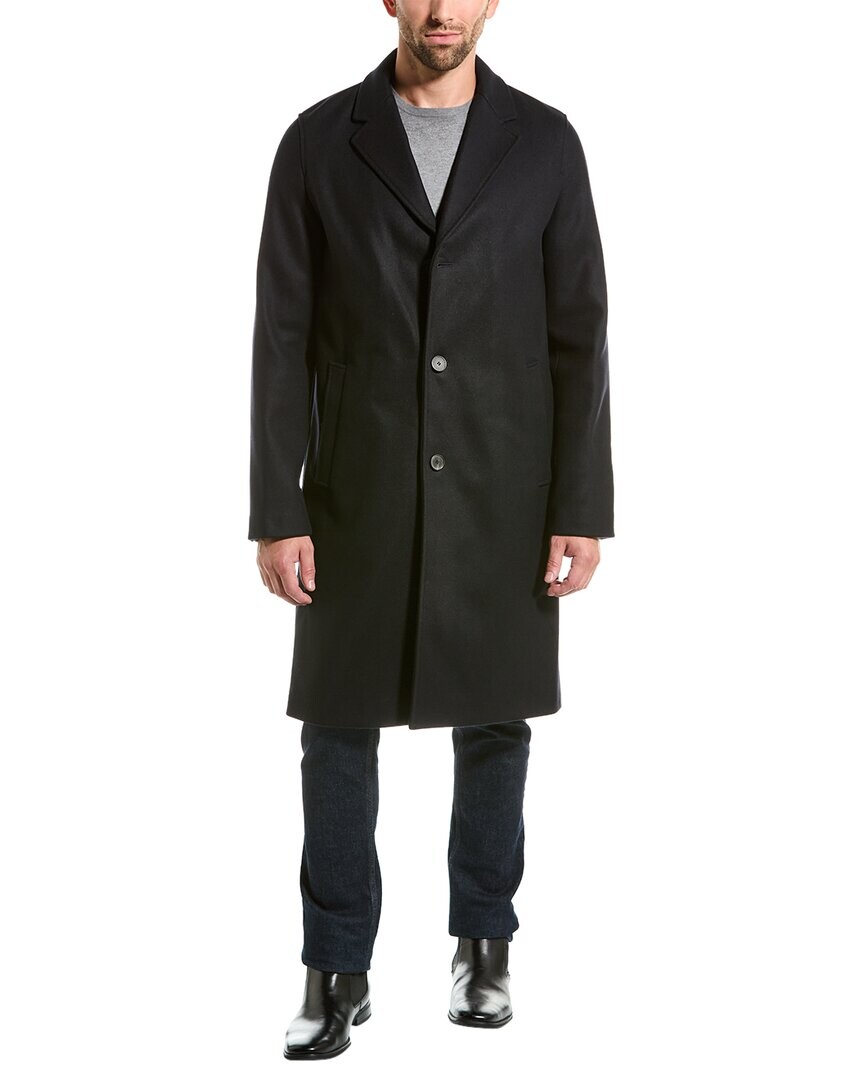 

Тренч Kooples из смесовой шерсти THE KOOPLES, синий