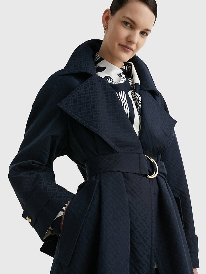 

Классический подготовительный плащ Hilfiger Collection