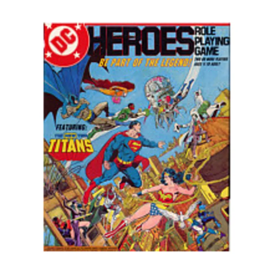 

Бокс-сет DC Heroes (1st Edition), DC Heroes - Core & Sourcebooks (Mayfair Games)