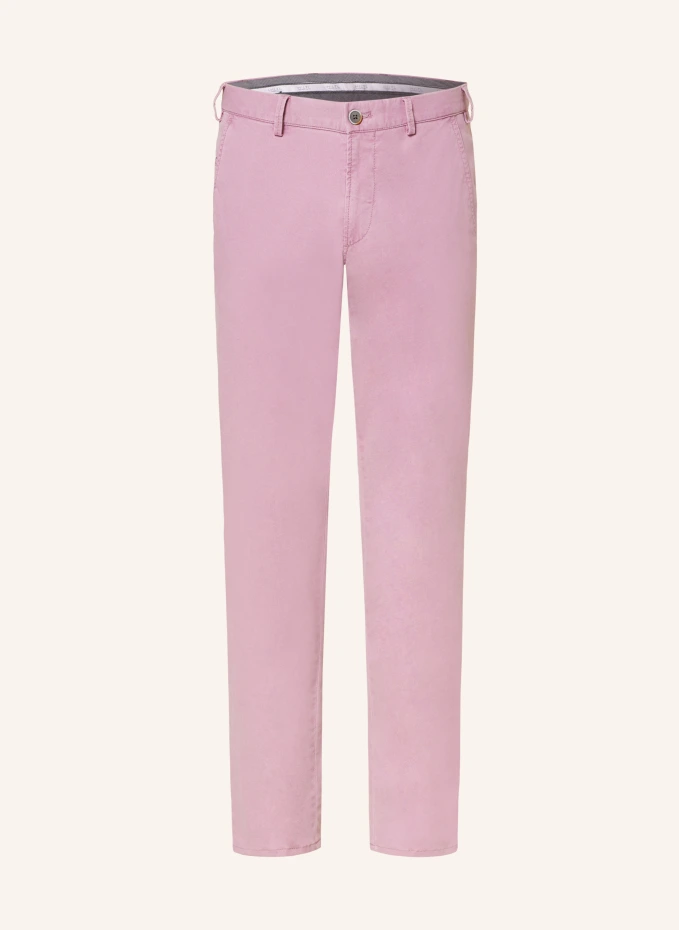 Узкие брюки чинос прямого кроя Hiltl, розовый узкие брюки прямого кроя boohoo черный