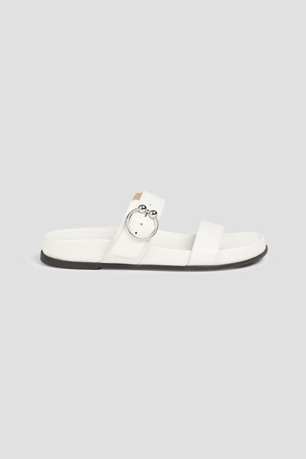 

Шлепанцы Joni с пряжками STUART WEITZMAN, белый