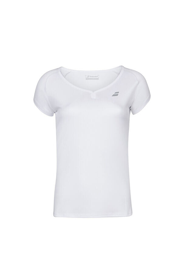 

Женская теннисная рубашка Play cap Babolat, белый