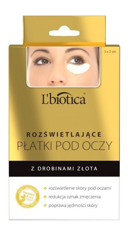 

L’biotica Płatki Pod Oczy повязки на глаза, 6 шт.