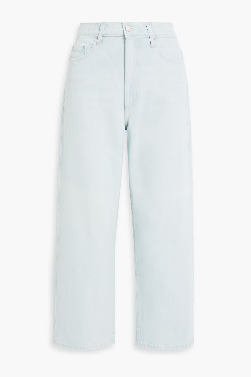 

Укороченные широкие джинсы Emilie с высокой посадкой Nobody Denim, легкий деним