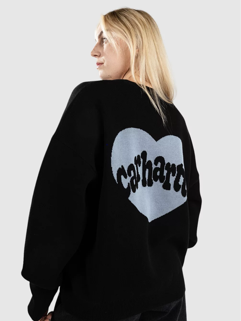 

Вязаный свитер Amour Carhartt Wip, черный