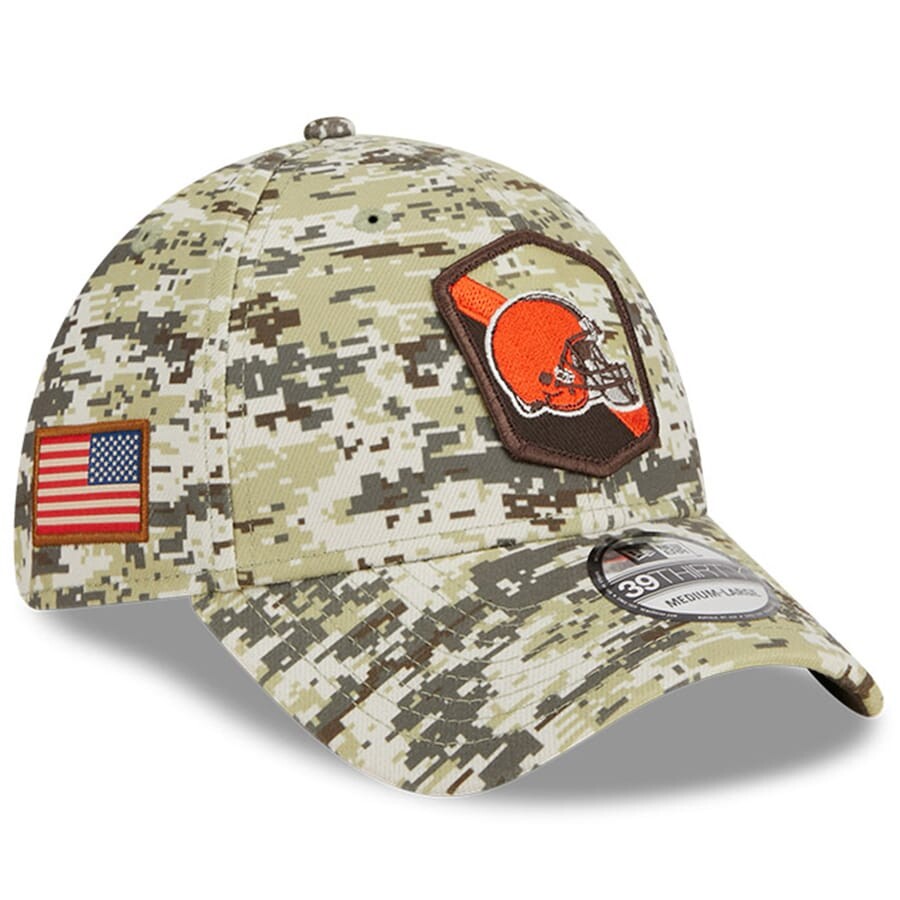 

Бейсболка New Era Cleveland Browns, камуфляж