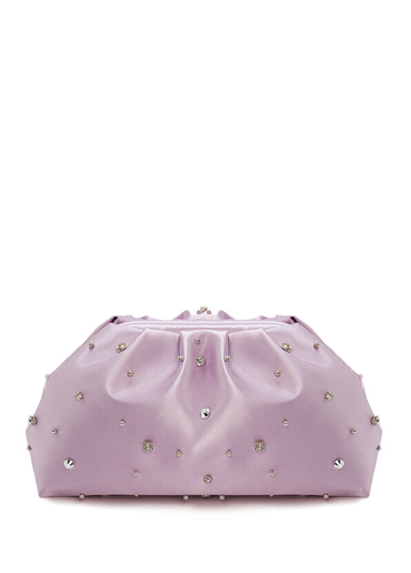 

Портфель для рук vega lilac nakii swarovski stone hand D’Lueur Atelier