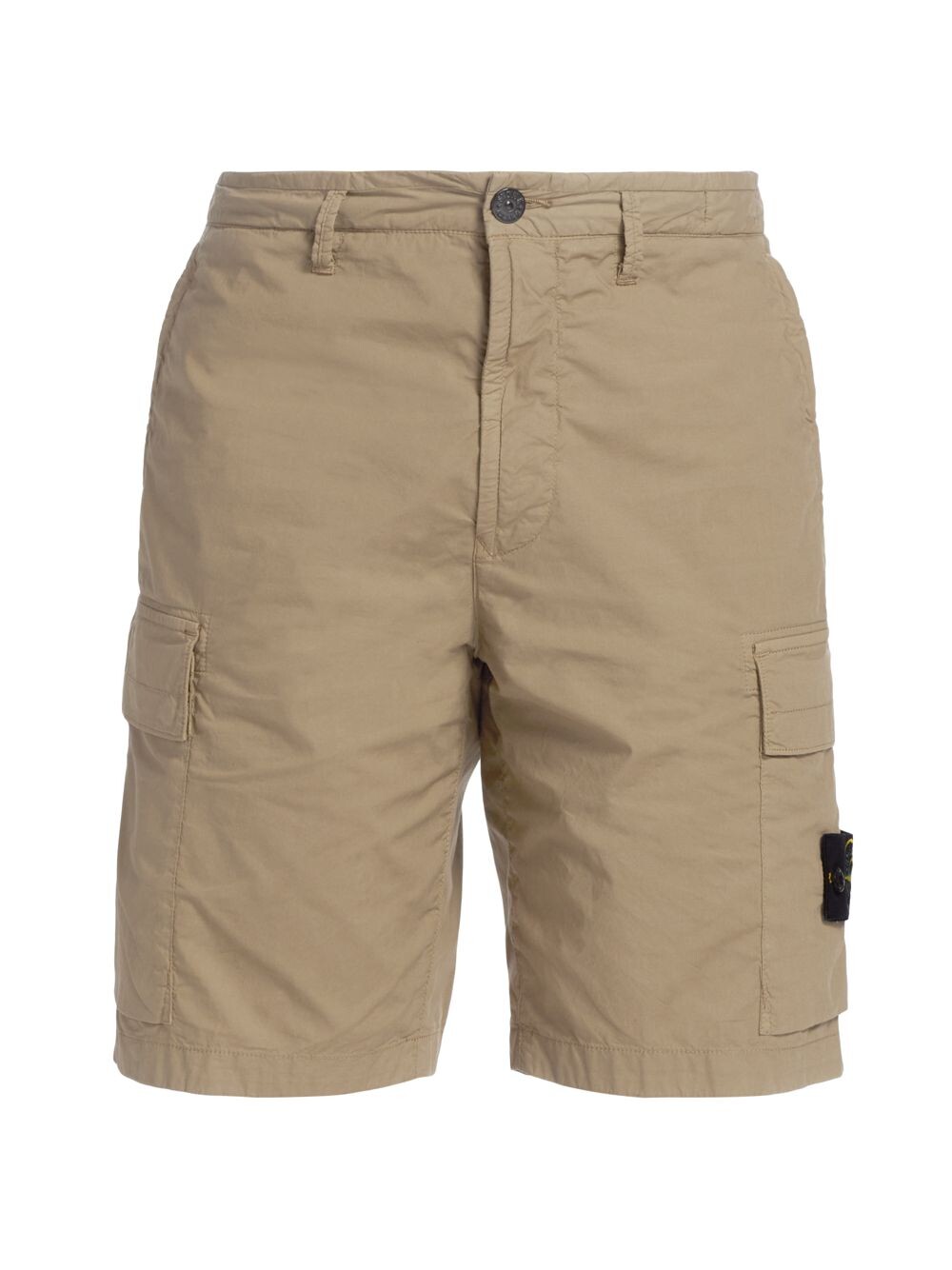 

Шорты-карго из эластичного хлопка Stone Island, серый