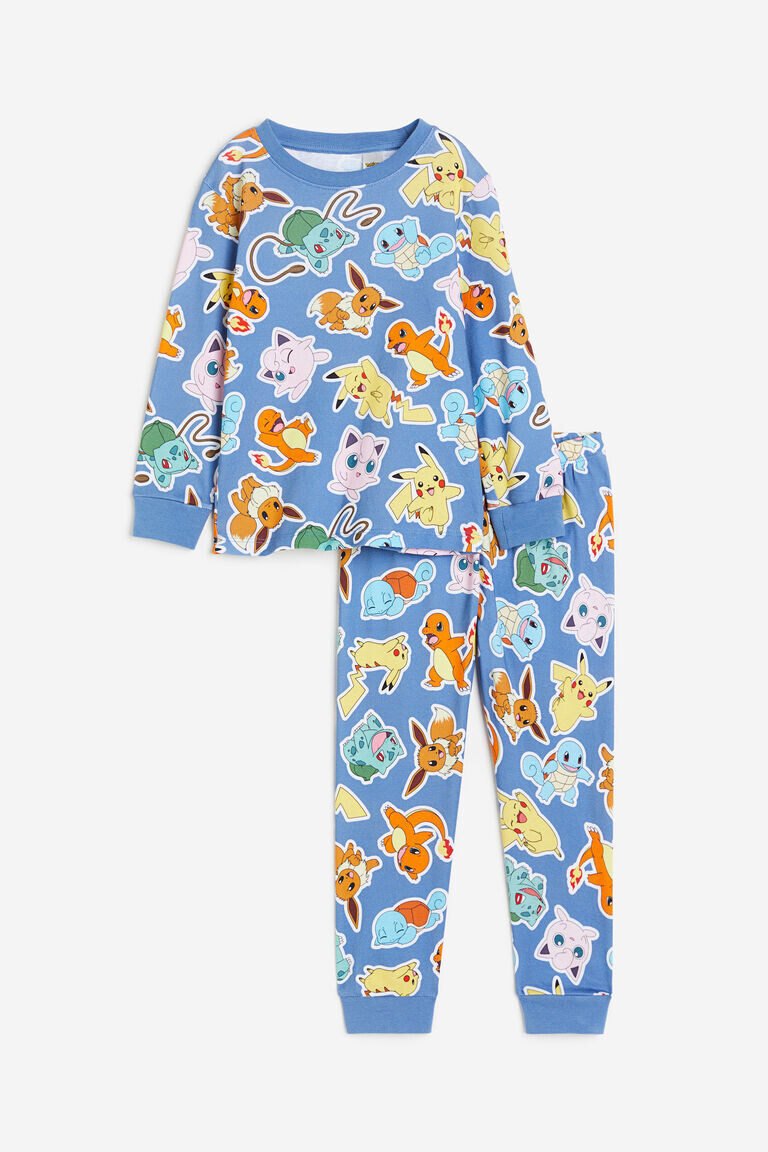 

Пижамы с принтом H&M, синий