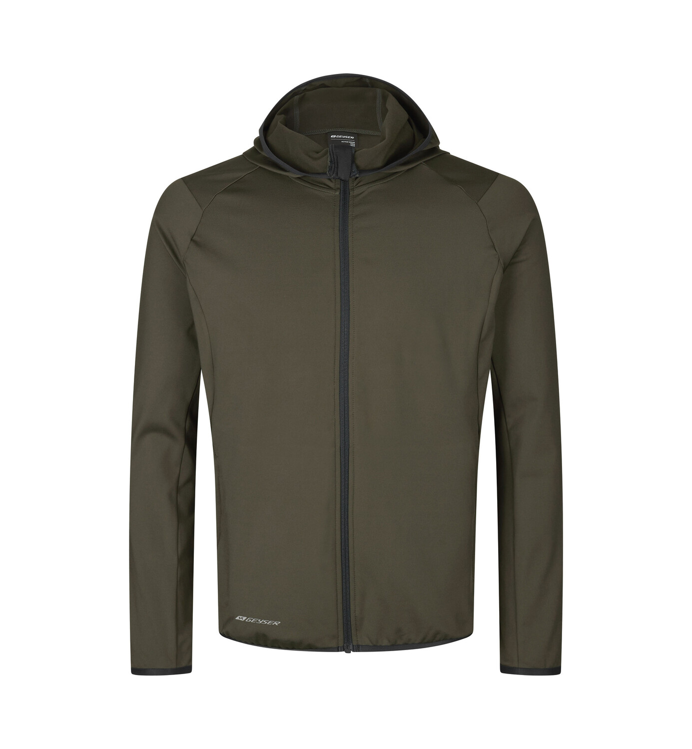 

Куртка GEYSER Funktionsjacke stretch hoodie, оливковый