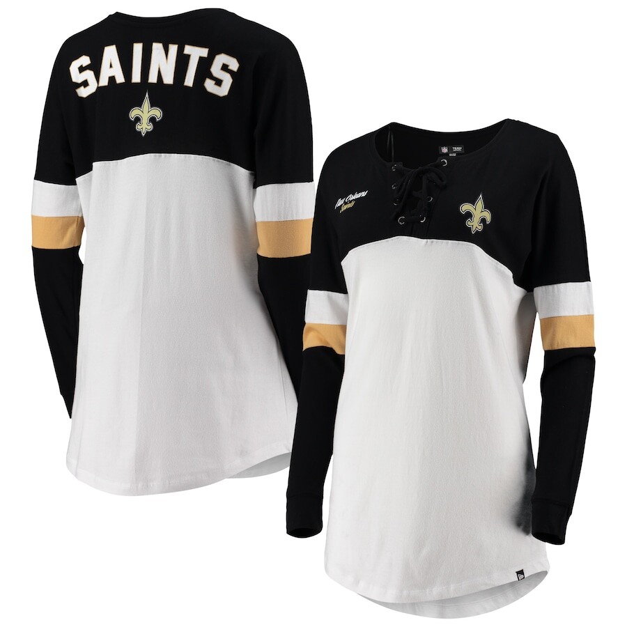 

Футболка с длинным рукавом New Era New Orleans Saints, белый