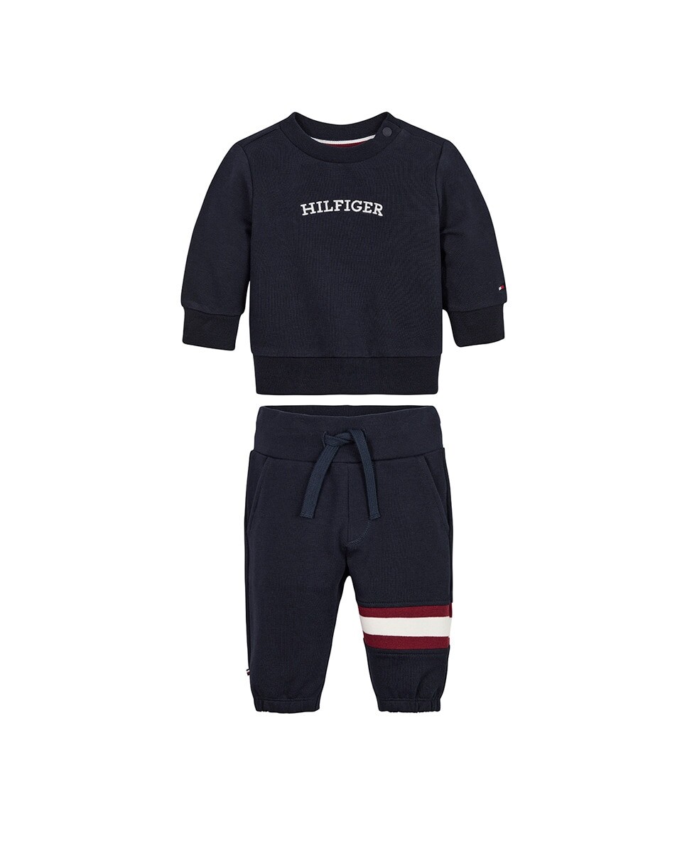 

Комплект спортивного костюма из толстовки и штанов для мальчика Tommy Hilfiger, темно-синий