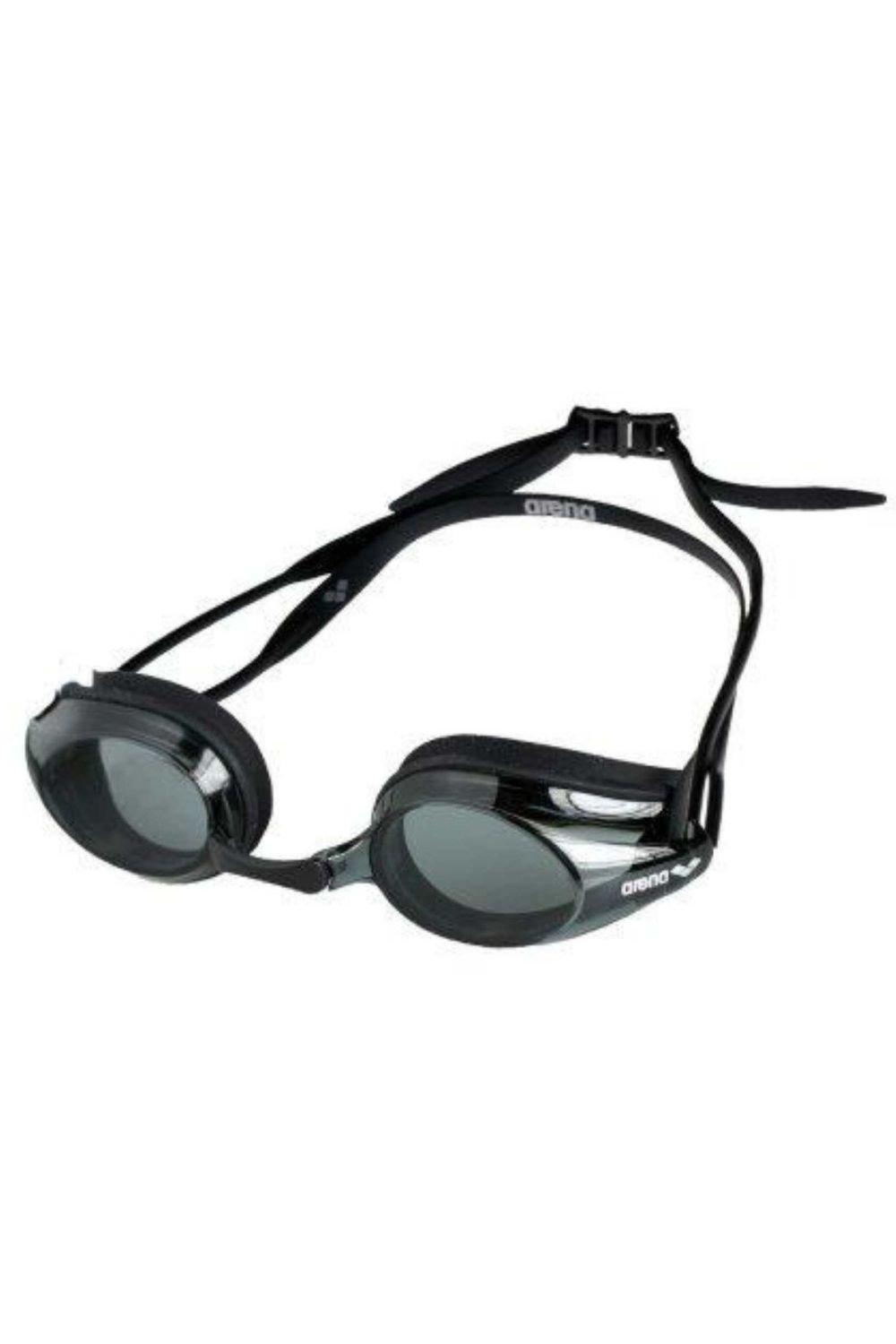 Очки для плавания Tracks - Дымчатая линза Arena, черный очки для плавания arena tracks розовые