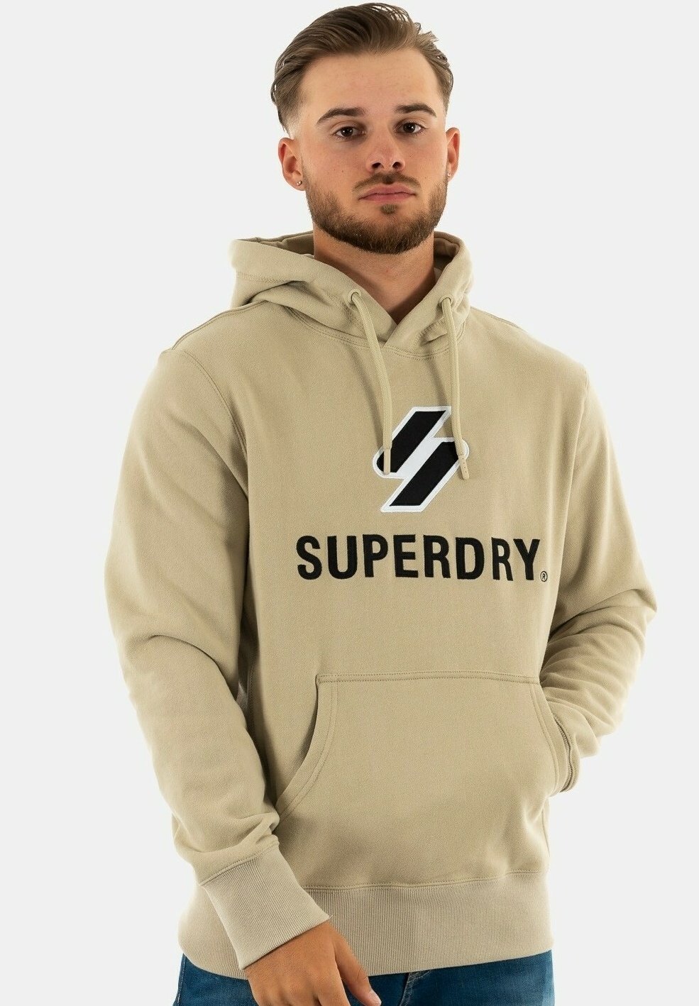 

Худи Superdry, бежевый