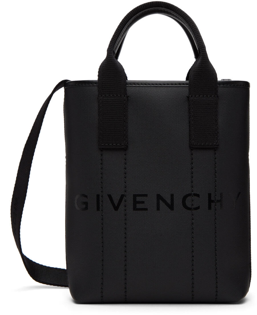 

Черная сумка из плотной ткани с покрытием Givenchy