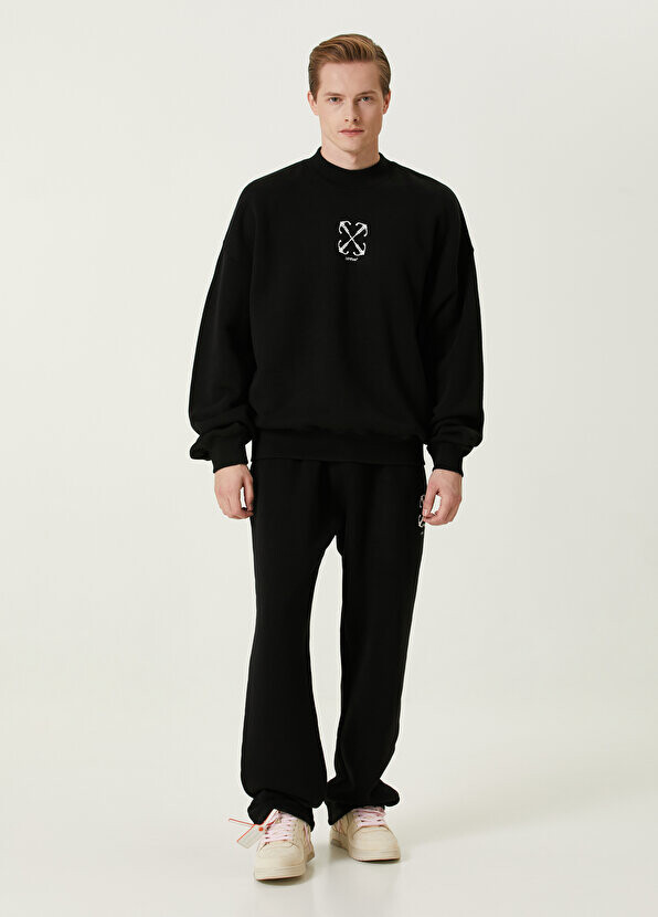 

Черные спортивные штаны с логотипом на кулиске на талии Off-White, Черный