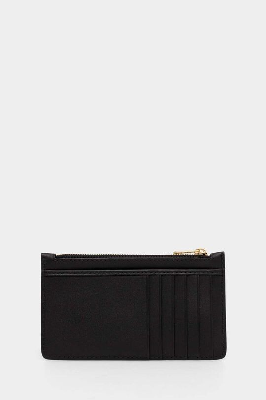 

Кожаный кошелек Willow porte-cartes A.P.C., черный