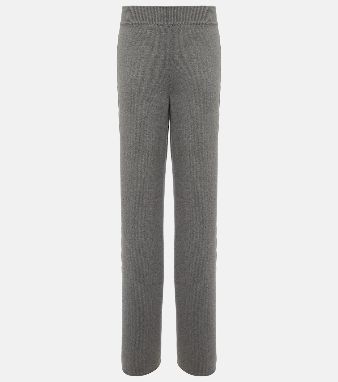 Кашемировые брюки широкого кроя Loro Piana, серый