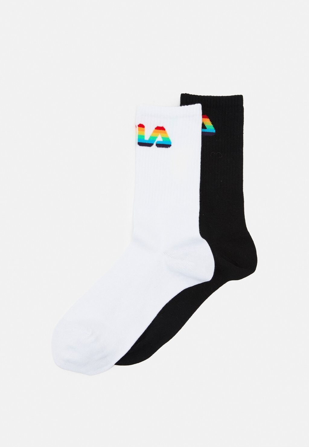

Носки MAN SOCKS ITALIA UNISEX 2 PACK Fila, черный/белый