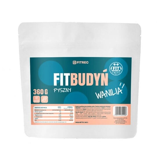 

Пудинг FitRec Fit Ванильный без сахара 360 г