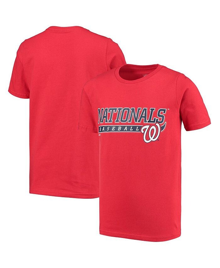 

Красная футболка Big Boys Washington Nationals Take the Lead Outerstuff, красный