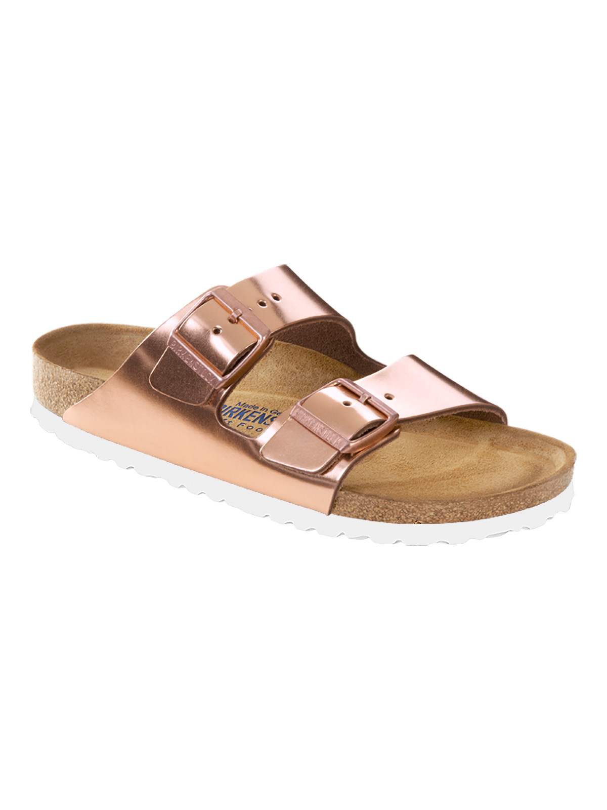 Сандалии Birkenstock Arizona SFB, цвет metallic kupfer