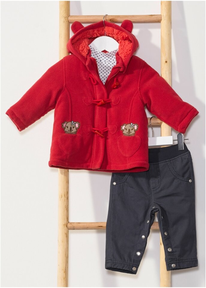 

Детская флисовая куртка Bpc Bonprix Collection, красный