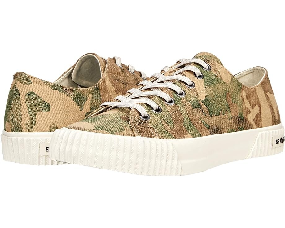 Кроссовки SeaVees Darby Sneaker, цвет Khaki Camouflage цена и фото