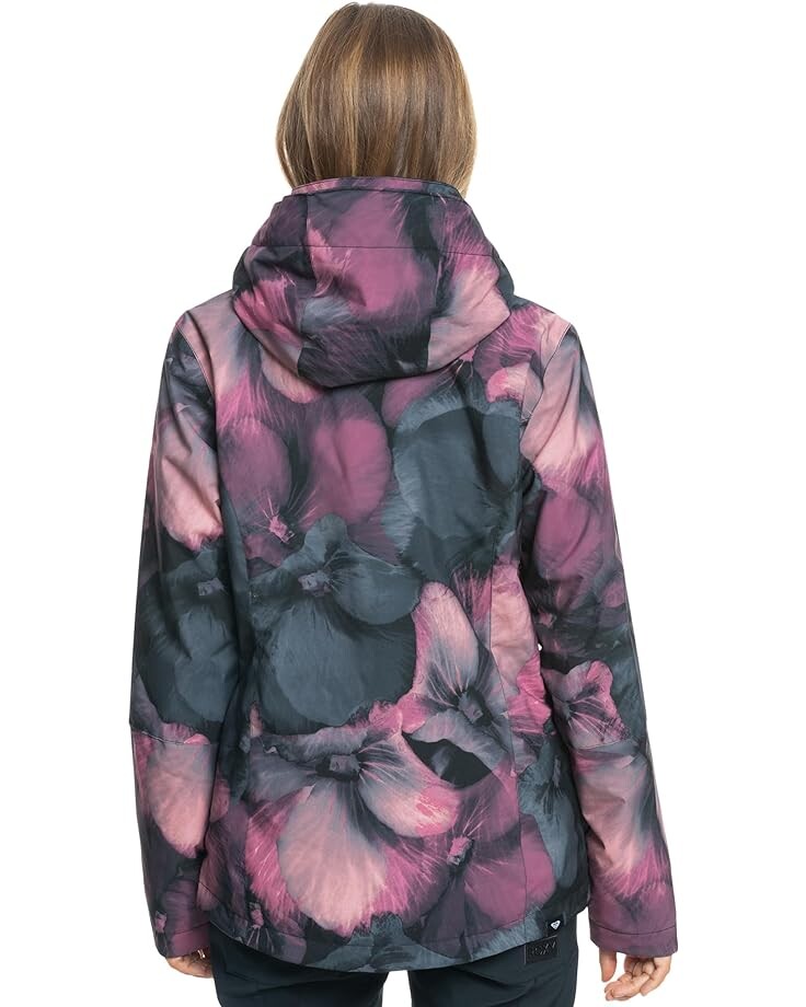 

Куртка Roxy Jetty Insulated Snow Jacket, цвет True Black Pansy Pansy