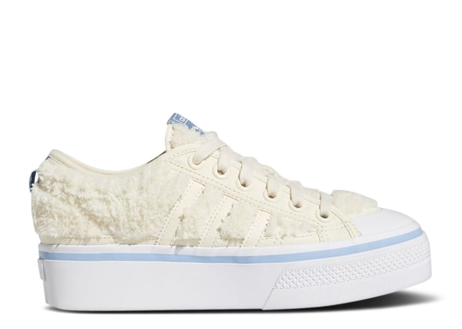 

Кроссовки adidas Wmns Nizza Platform 'Wonder White', кремовый, Бежевый