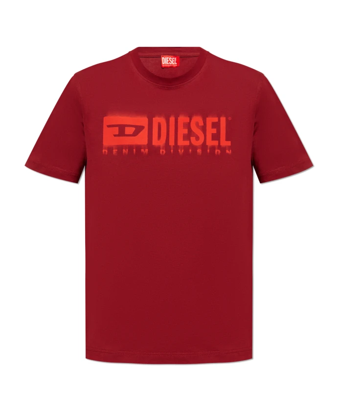 

Футболка с логотипом Diesel, красный