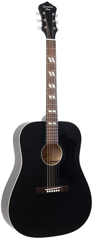 Акустическая гитара Recording King RDS-7-MBK Dirty 30's Acoustic Guitar in a Matte Black Finish series 7 best china touch smart watches series 7 7 w26 w66 hw12 fk88 waterproof reloj t55 x7 hw16 t900 t500 smartwatch hiwatch