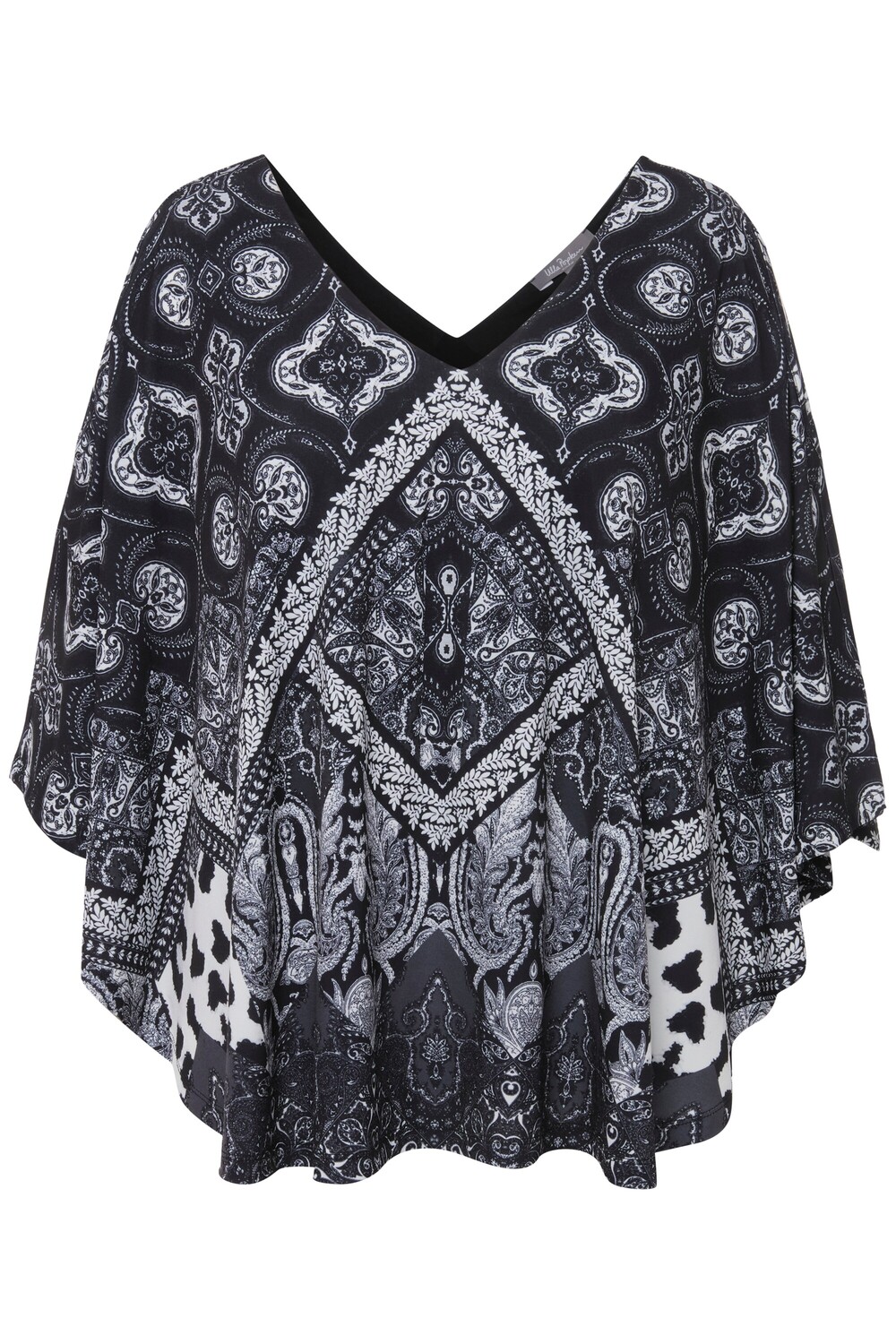 

Футболка Ulla Popken Strick Top, черный
