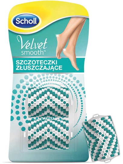 Отшелушивающая щеточка-пилочка для сухой кожи ступней и ног, 2 шт. Scholl