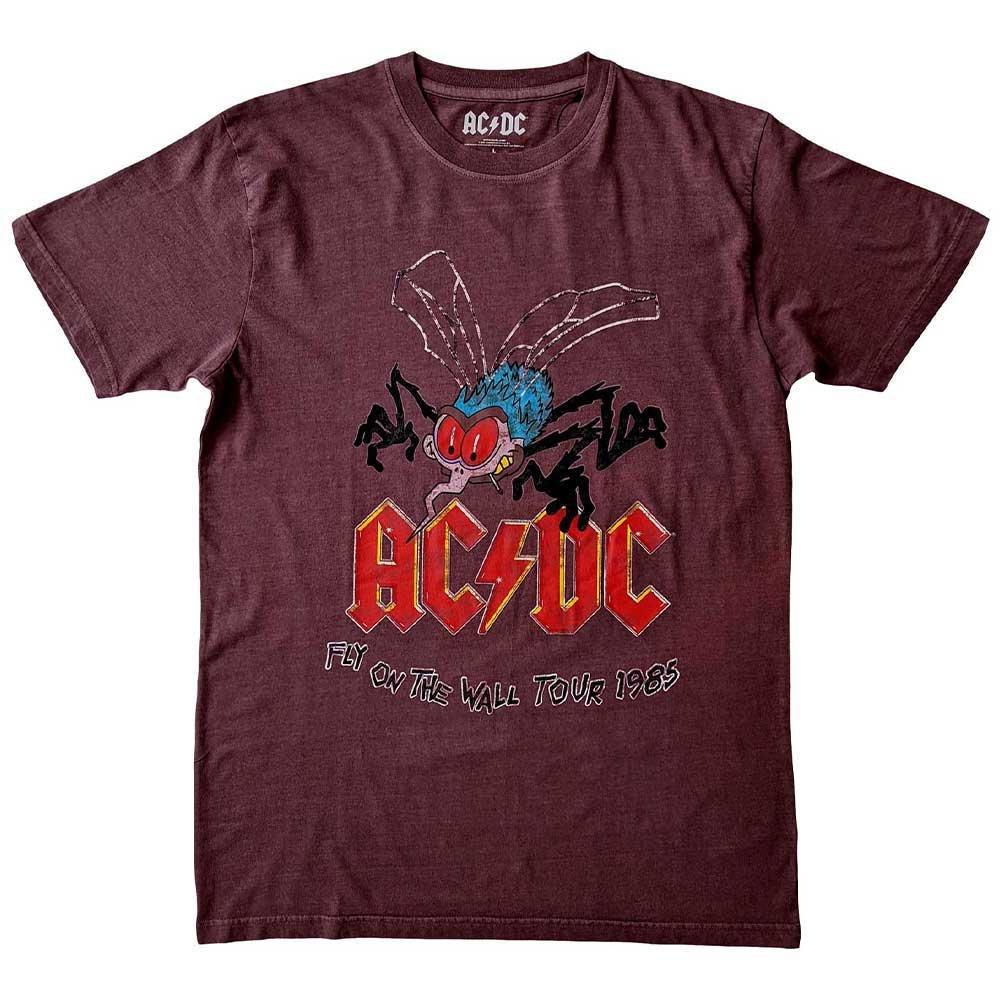 Футболка Fly On The Wall Tour AC/DC, красный компакт диски epic ac dc fly on the wall cd