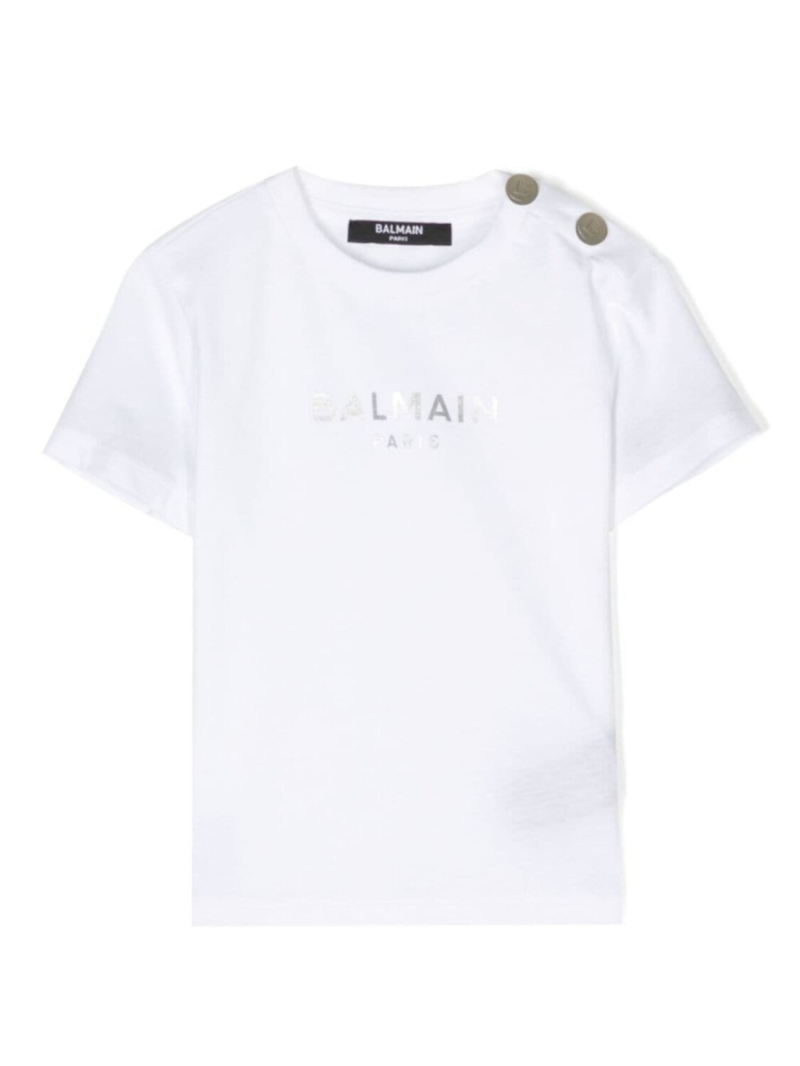 

Balmain Kids футболка с логотипом, белый