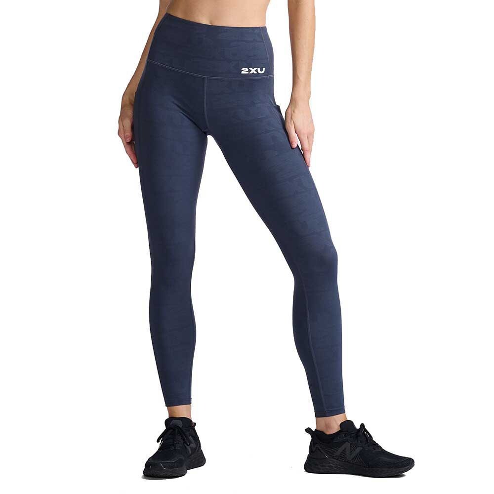 

Леггинсы 2XU Form Lineup Hi-Rise Comp, синий
