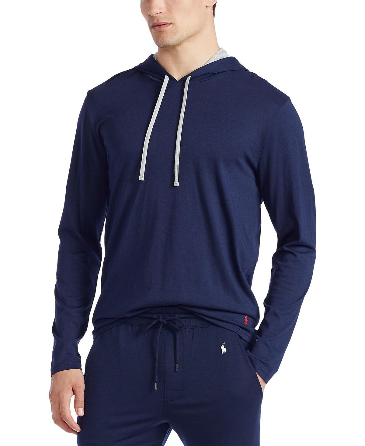 

Мужская пижамная толстовка классического кроя Supreme Comfort с капюшоном Polo Ralph Lauren