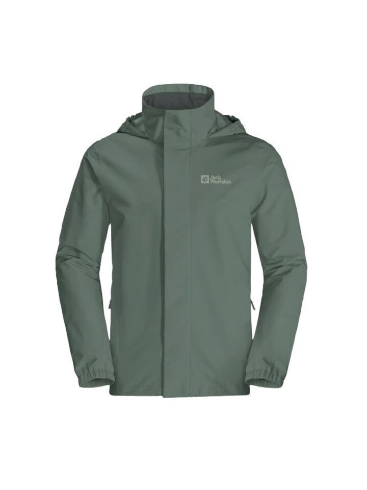 

Дождевик Jack Wolfskin, зеленый