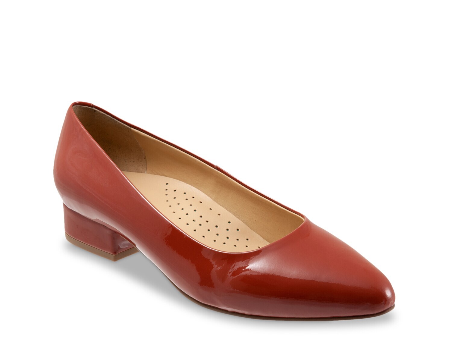 

Насосы Jewel Trotters, ржавая лакированная кожа