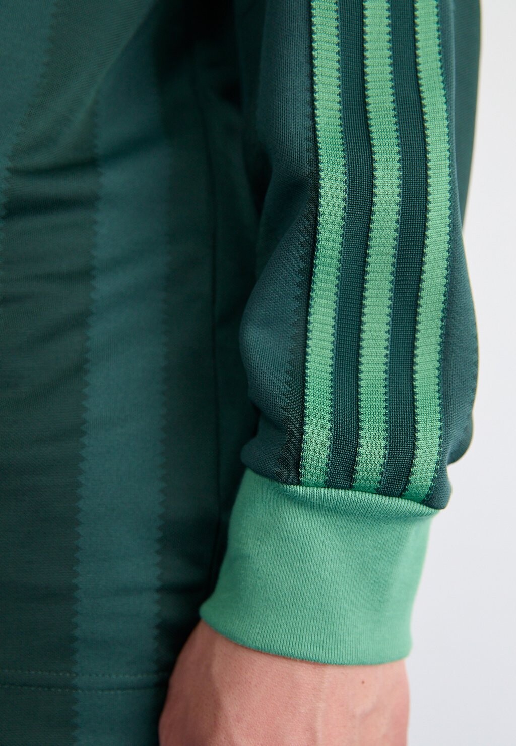 

Поло LONG SLEEVE adidas, темно-зеленый