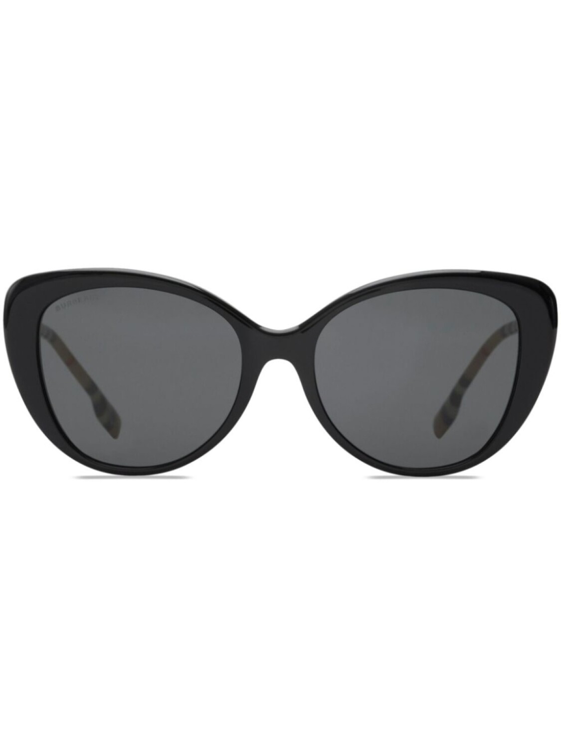 

Burberry Eyewear солнцезащитные очки в оправе 'кошачий глаз', черный