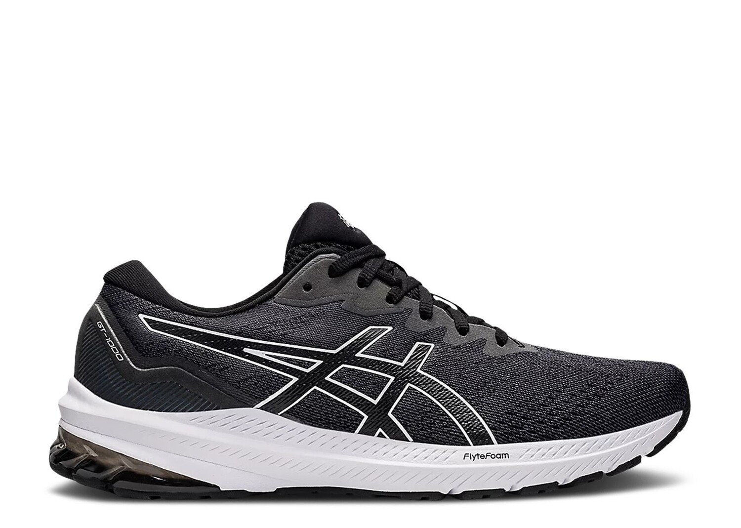 

Кроссовки ASICS Gt 1000 11 'Black White', черный, Черный;серый