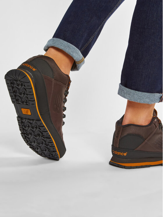 Туфли на шнуровке New Balance, коричневый