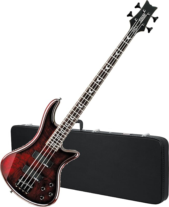 

Басс гитара Schecter Stiletto Extreme-4 BCH Bass Guitar Bundle