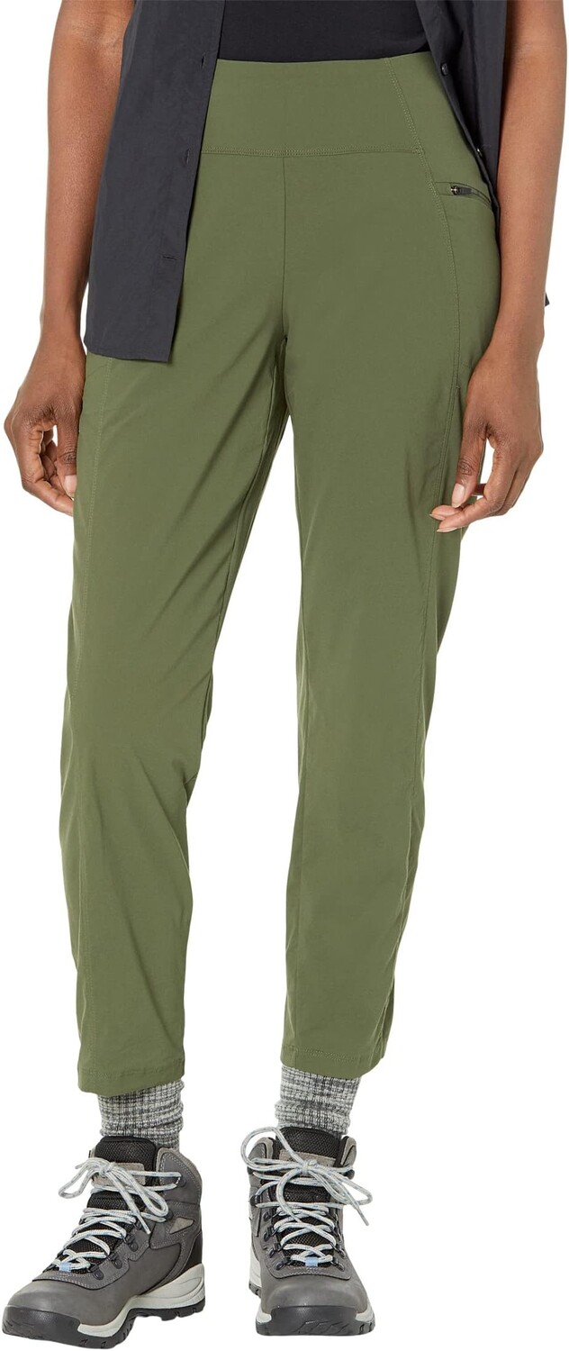 

Брюки Dynama с высокой посадкой Mountain Hardwear, цвет Surplus Green