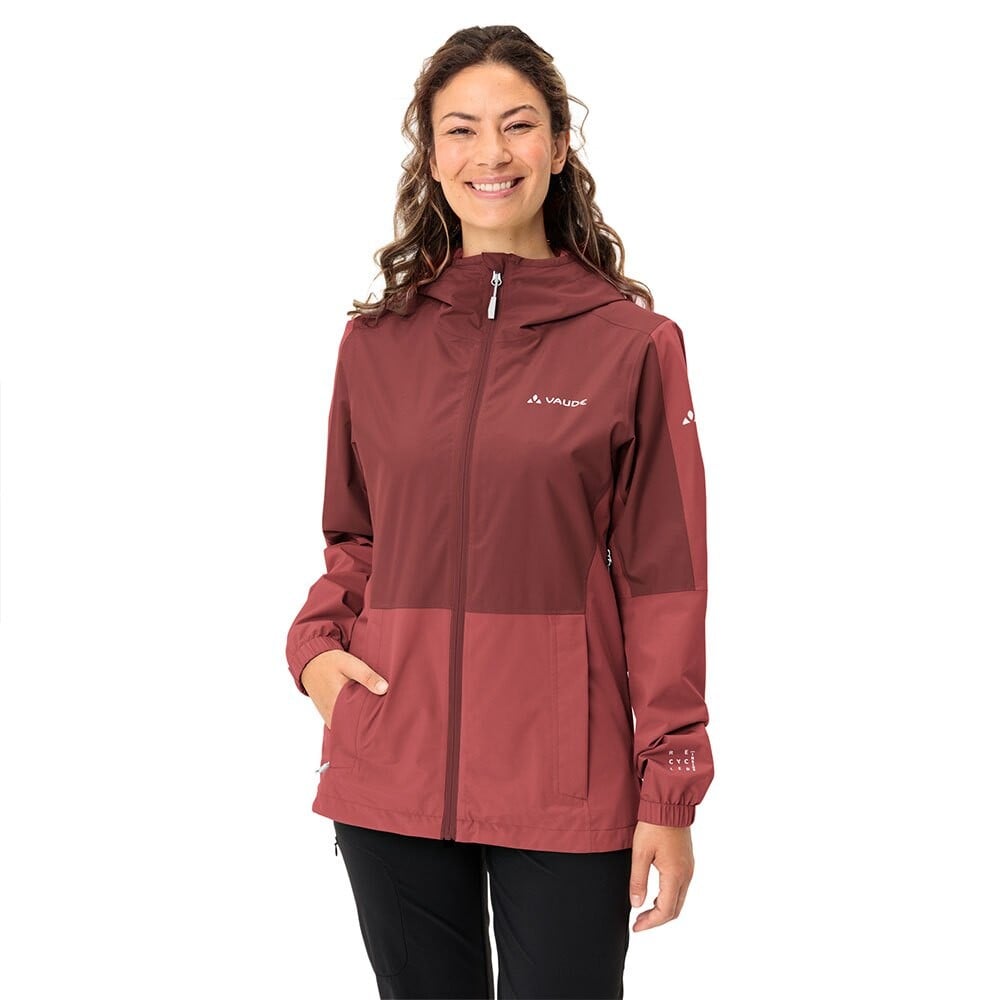 

Куртка VAUDE Neyland Full Zip Rain, красный