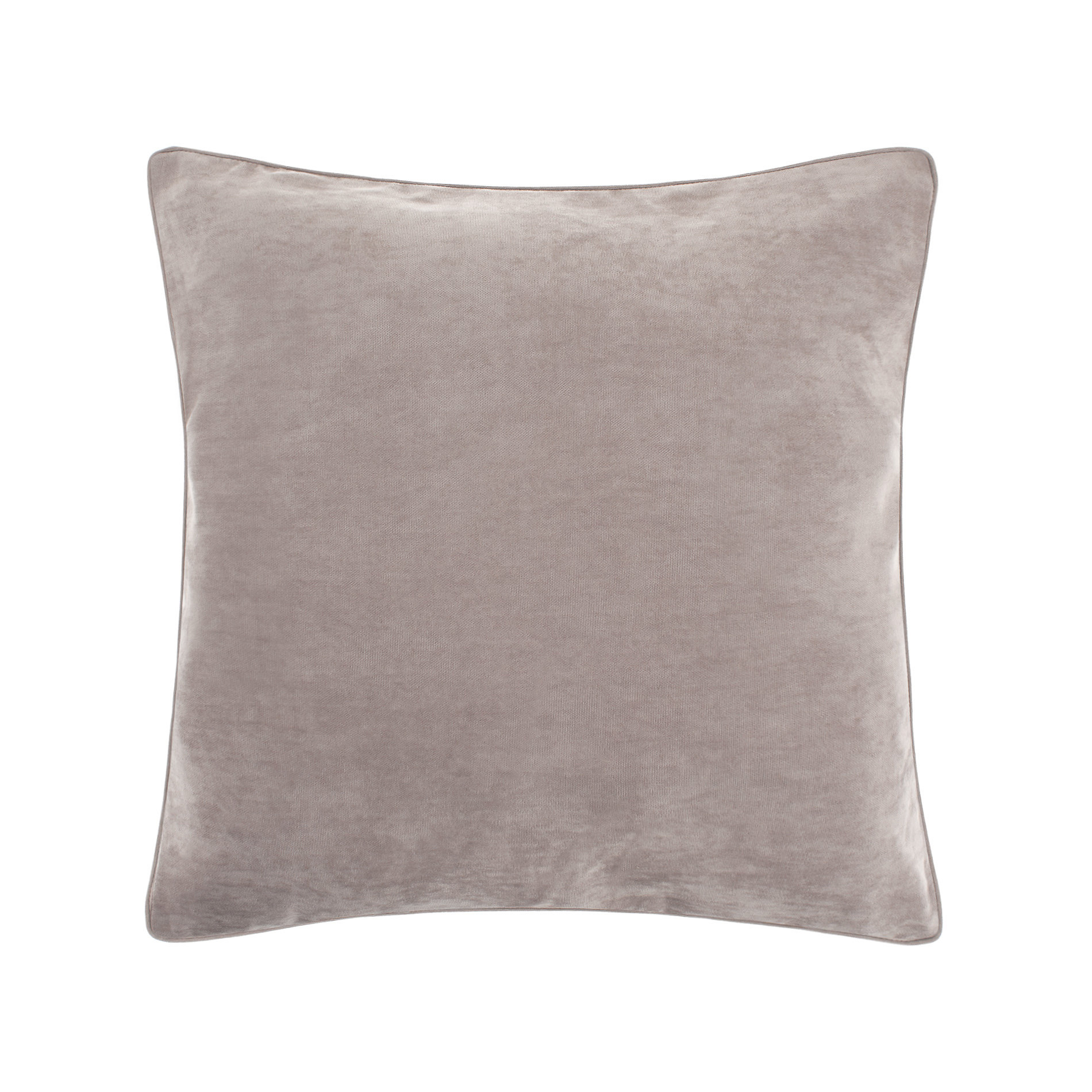 Однотонная меланжевая подушка Coincasa, серый
