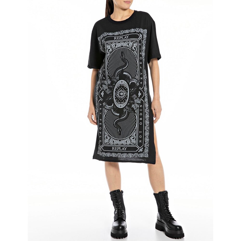 

Платье Replay W9082.000.20994 Short Sleeve, черный